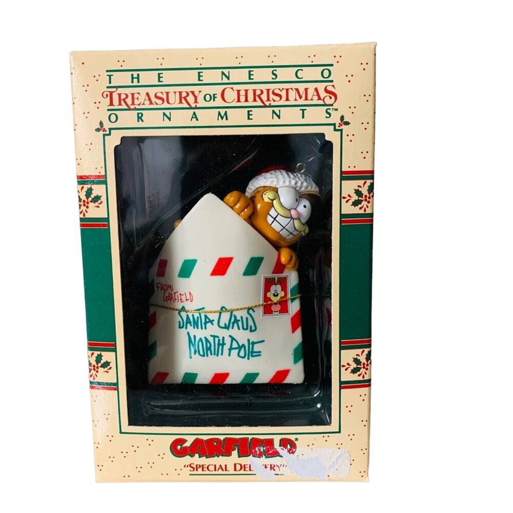 NEW 1981 Garfield Enesco Ornament - Picture 10 of 13